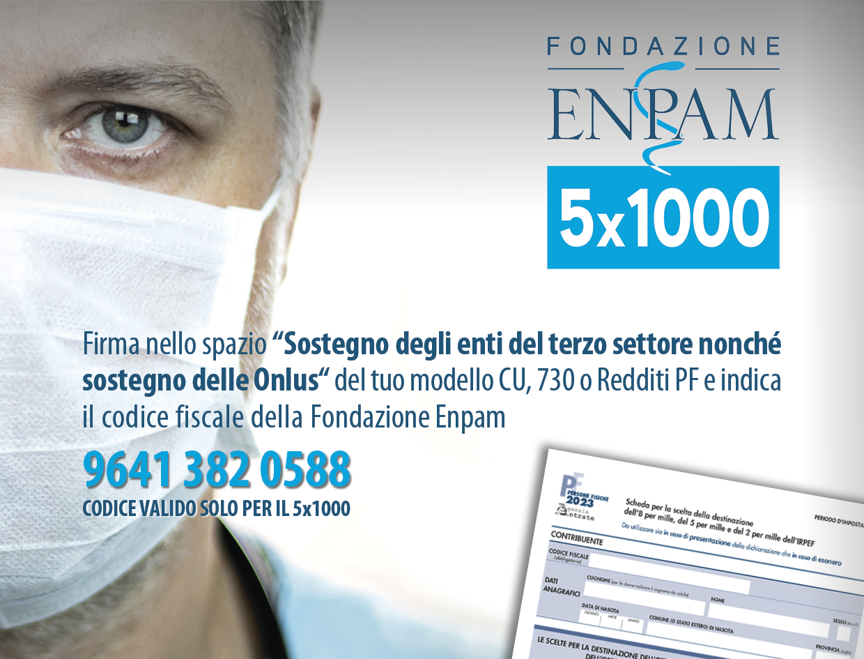 Clicca per accedere all'articolo 5x1000 a Fondazione ENPAM